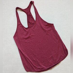 LULULEMON Womens Athletic Tank Top Dark Pink Size Small
